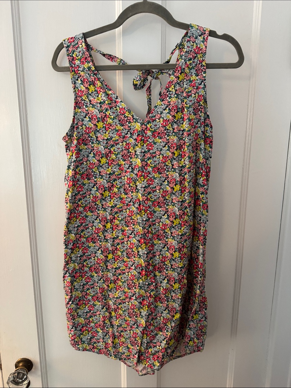 GAP Floral Sleeveless Romper – Pink, Yellow, Blue, Green